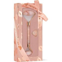 Crystallove Masażer do twarzy z kwarcu różowego SELFLOVE set Zestawy do pielęgnacji twarzy 1 ct