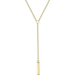 Glanzstücke München Naszyjnik srebrny srebro wysokiej próby żółte złoto Naszyjniki 1 ct Damski