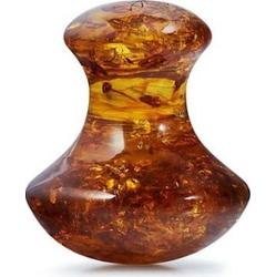 Crystallove Grzybek do masażu twarzy z bursztynu koniak Urządzenia do masażu twarzy 1 ct