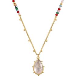 Yokoamii Łańcuszek Mosiadz Żółte złoto Naszyjniki 1 ct Damski