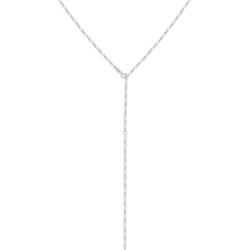 Elli Damski Figaro łańcuszek Y Trend regulowany w srebrze 925 Sterling Silver Naszyjniki 1 ct