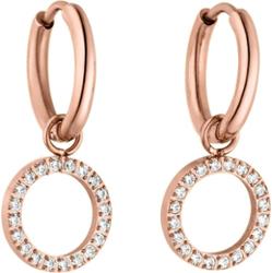 Purelei Purelei Kolczyki kółka Closed Glow Kolczyki koła 1 ct Damski