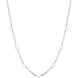 Elli Dziecięcy wisiorek z motywem kwiatka wykonany ze srebra próby 925 Sterling Silver Naszyjniki 1 ct Damski