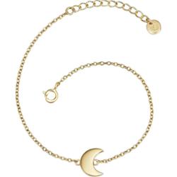 Glanzstücke München Srebrna bransoleta Księżyc srebro wysokiej próby żółte złoto Bransoletki 1 ct Damski