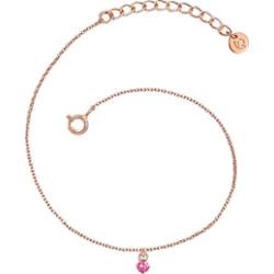 Glanzstücke München Bransoletka z Srebro wysokiej próby w Różowy złoty Bransoletki 1 ct Damski