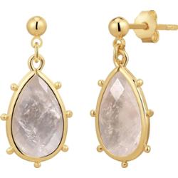 Yokoamii Kolczyki Mosiadz Żółte złoto 1 ct Damski