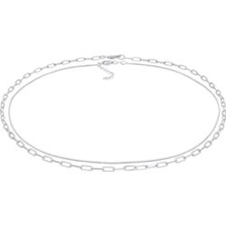 Elli PREMIUM Damski choker zestaw Basic wykonany ze srebra próby 925 Sterling Silver Naszyjniki 1 ct