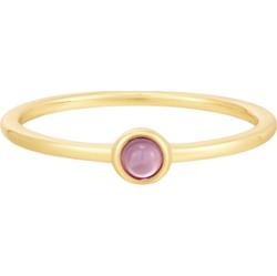 Glanzstücke München Pierścionek z Srebro wysokiej próby w Żółte złoto Pierścionki 1 ct Damski