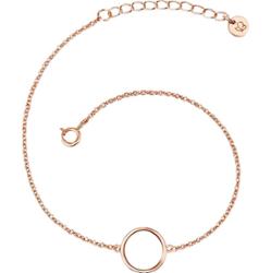 Glanzstücke München Srebrna bransoleta srebro wysokiej próby żółte złoto Bransoletki 1 ct Damski