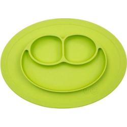 EZPZ EZPZ Silikonowy talerzyk z podkładką mały 2w1 Mini Mat zielony Akcesoria 1 ct