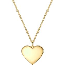 EASTSIDE Łańcuszek Serce Stal nierdzewna Różowy złoty Naszyjniki 1 ct Damski