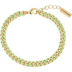 Yokoamii Bransoletka Mosiadz Żółte złoto Bransoletki 1 ct Damski