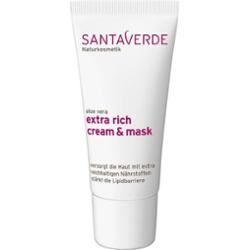 Santaverde Aloe Vera Extra Rich Cream Mask Maseczki nawilżające 30 ml