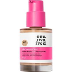 one.two.free! Hyaluronic Glow BB Fluid Kremy BB i CC 30 ml 03 - WARM