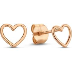 Isabel Bernard Sztyft Isabel Bernard La Concorde Amore - 14-karatowe różowe złoto Kolczyki 1 ct Damski