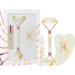 Crystallove Milky amber beauty set Urządzenia do masażu twarzy 1 ct
