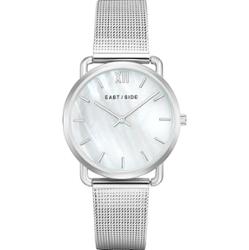 EASTSIDE Zegarek kwarcowy Pearl Moon Srebrny Stal nierdzewna Srebrny Zegarki damskie 1 ct Damski