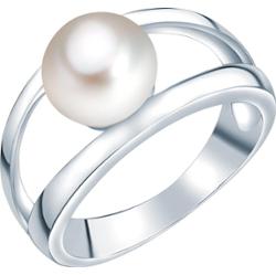 Valero Pearls Pierścionek z perłą srebro wysokiej próby Perła hodowlana słodkowodna srebrny Pierścionki 1 ct Damski