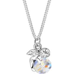 Elli Damski wisiorek Anioł z kryształem w srebrze próby 925 Sterling Silver Naszyjniki 1 ct