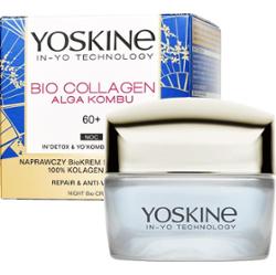 Yoskine Bio Collagen Krem na noc 60+ Kremy przeciwzmarszczkowe 50 ml