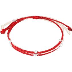 Elli Damski zestaw koralików piłkarskich Niemcy z nylonu ze srebra próby 925 Bransoletki 1 ct