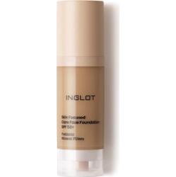 Inglot PIELĘGNACYJNY PODKŁAD DO TWARZY SKIN FOCUSED SPF 50 INGLOT 308 MEDIUM OLIVE Podkłady 30 ml 313 - WARM OLIVE