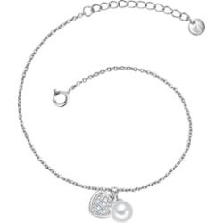Glanzstücke München Bransoletka Serce z Srebro wysokiej próby w Srebrny Bransoletki 1 ct Damski