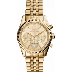 Michael Kors Kobietyzegarek Lexington Gold Zegarki damskie 1 ct Damski