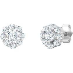 Glanzstücke München Kolczyki z Srebro wysokiej próby w Srebrny 1 ct Damski