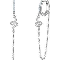 Glanzstücke München Kolczyki z Srebra Sterling w srebrze z Cyrkonia 1 ct Damski