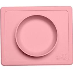 EZPZ EZPZ Silikonowa miseczka z podkładką 2w1 Mini Bowl pastelowy róż Akcesoria 1 ct