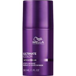 Wella Ultimate Color kuracja bez spłukiwania do włosów farbowanych Maski do włosów 30 ml Damski