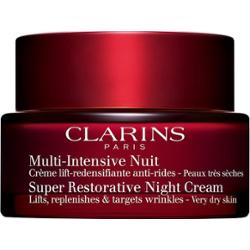 Clarins Multi-Intensive 50+ Krem na noc dla skóry bardzo suchej Kremy do twarzy 50 ml