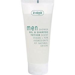 Ziaja MEN żel pod prysznic i szampon z wetywerią Kąpiel 200 ml Męskie