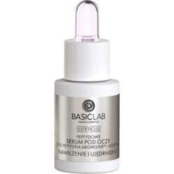 BasicLab SERUM PEPTYDOWE POD OCZY Z ARGIRELINĄ 10% NAWILŻENIE I UJĘDRNIENIE Serum nawilżające 15 ml
