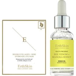 ErthSkin London Zestaw olej pszczeli + pielęgnacja oczu Zestawy do pielęgnacji twarzy 1 ct Damski