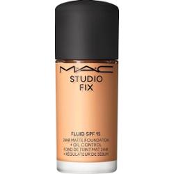 MAC Studio Fix Fluid SPF 15 Matte / Mini MAC Podkłady 15 ml NC25 - NC25