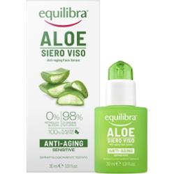 Equilibra Aloesowe przeciwstarzeniowe serum do twarzy z kwasem hialuronowym Serum nawilżające 30 ml