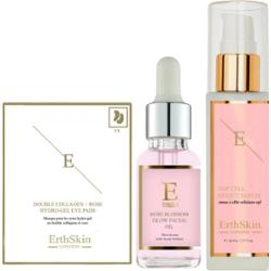 ErthSkin London Zestaw EGF Radiance & Eye Boost Serum z witaminą c 1 ct Damski