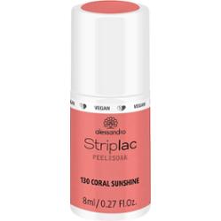 Alessandro Striplac STRIPLAC PEEL OR SOAK - VEGE Lakiery do paznokci 8 ml 130 - CORAL SUNSHINE