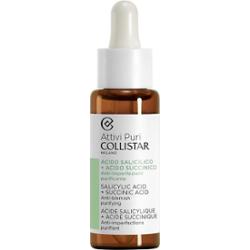 Collistar Attivi Puri Salicylic Acid + Succinic Acid (drops) Serum nawilżające 30 ml