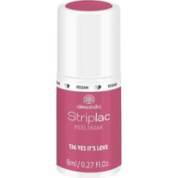 Alessandro Striplac STRIPLAC PEEL OR SOAK - VEGE Lakiery do paznokci 8 ml 136 - YES IT´S LOVE