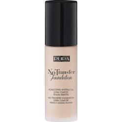 PUPA Milano No Transfer Foundation Podkłady 30 ml 100 Porcelain