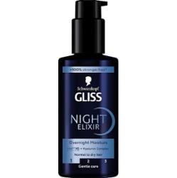 Schwarzkopf GLISS NIGHT ELIXIR serum do włosów normalnych Olejki i serum do włosów 100 ml