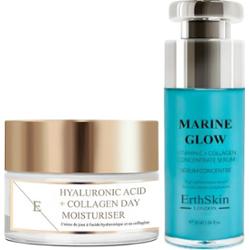 ErthSkin London Duet na dzień Marine & Collagen Serum przeciwzmarszczkowe 1 ct Damski