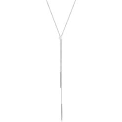 Elli Damski Y-łańcuszek Geo Basic Trend Blogger ze srebra próby 925 Sterling Silver 82910 Naszyjniki 1 ct