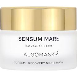 Sensum Mare ALGOMASK hydrostabilizująco regeneracyjna maska nocna w kremie o działaniu przeciwstarzeniowym Maseczki przeciwzmarszczkowe 50 ml