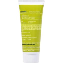 KORRES Santorini Grape Oczyszczająca maska do twarzy Maseczki z węgla aktywnego 70 ml