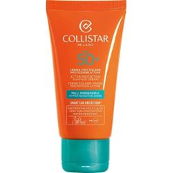 Collistar Sun Care Active Protection Sun Face Cream SPF 50+ Ochrona przeciwsłoneczna 50 ml