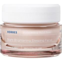 KORRES Apothecary Wild Rose Rozjaśniający krem-maska na noc Kremy na noc 40 ml